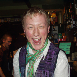 John the laughing barman!!!