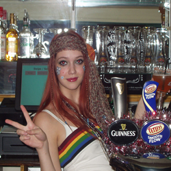Lydia in the Marquee Bar